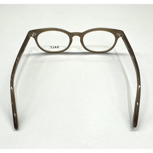 NEW SALT. Optics Garland 48‎ Taupe Eyeglasses Unisex 48-20-140 Handcrafted Japan - Picture 4 of 7